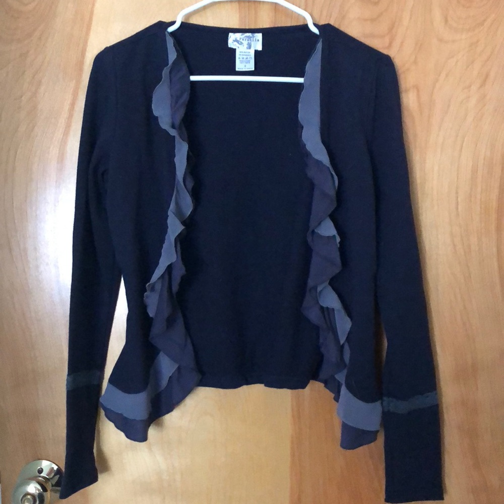 Francesca’s cardigan!